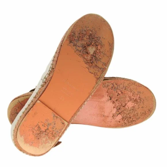Dolce&Gabbana Pearl Espadrille 39 Floral Embellished Fabric Flats DG-0525N-0218